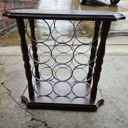 Wine Bottle Holder/ Table