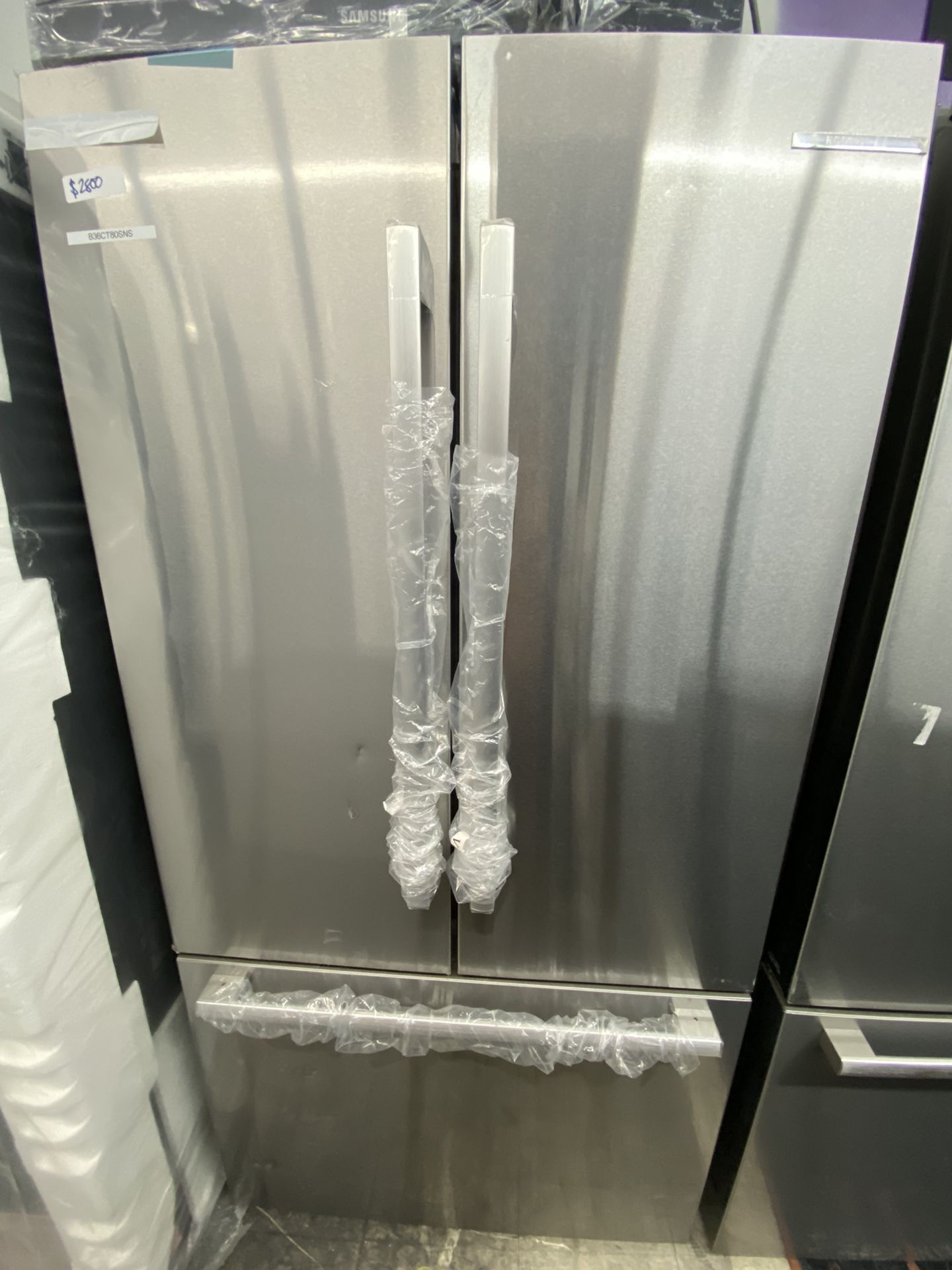 BOSCH STAINLESS STEEL FRENCH DOOR VITA FRESH PRO Refrigerator
