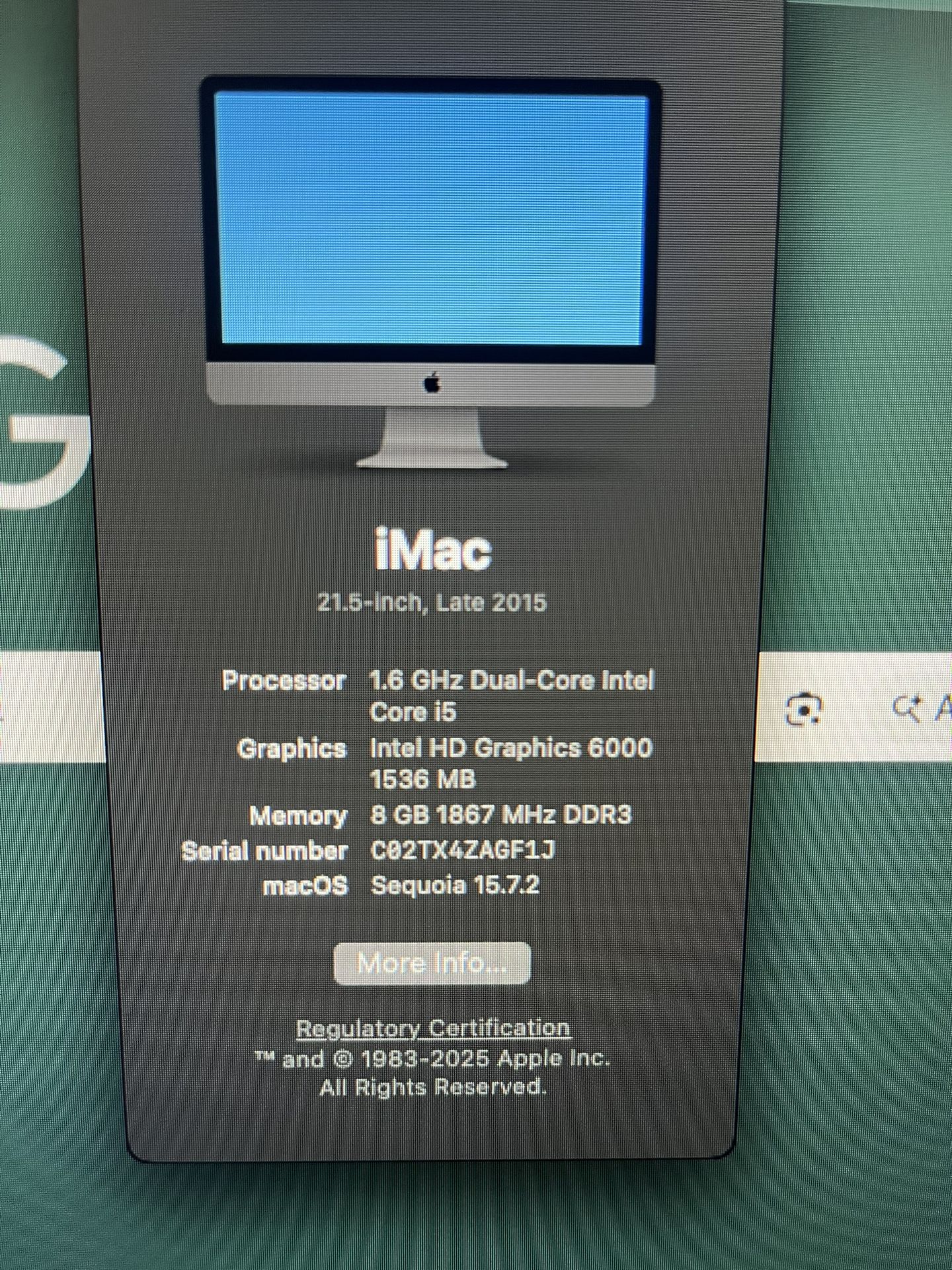 iMac $200 obo (please read)