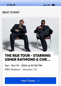Chris brown tickets