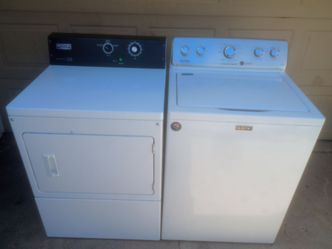 Maytag washer and dryer