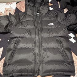 North Face Black Puffer Jacket 600