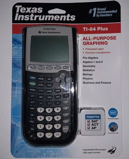 T I 84 Plus Graphing Calculator 