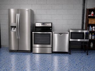 Kitchen appliances, plus washer and dryer