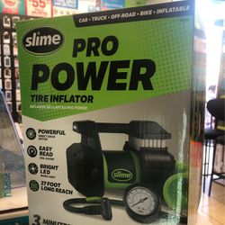 Slime Pro Power Tire Inflator For Car, Trucks, Off-road, Bikes, Etc