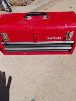 Craftsman 2 Drawer Toolbox.