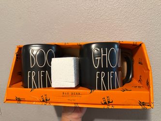 Rae Dunn Halloween mug set