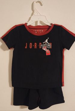 Jordan Shirt and Shorts 2 Piece Set for Toddlers Size 2T