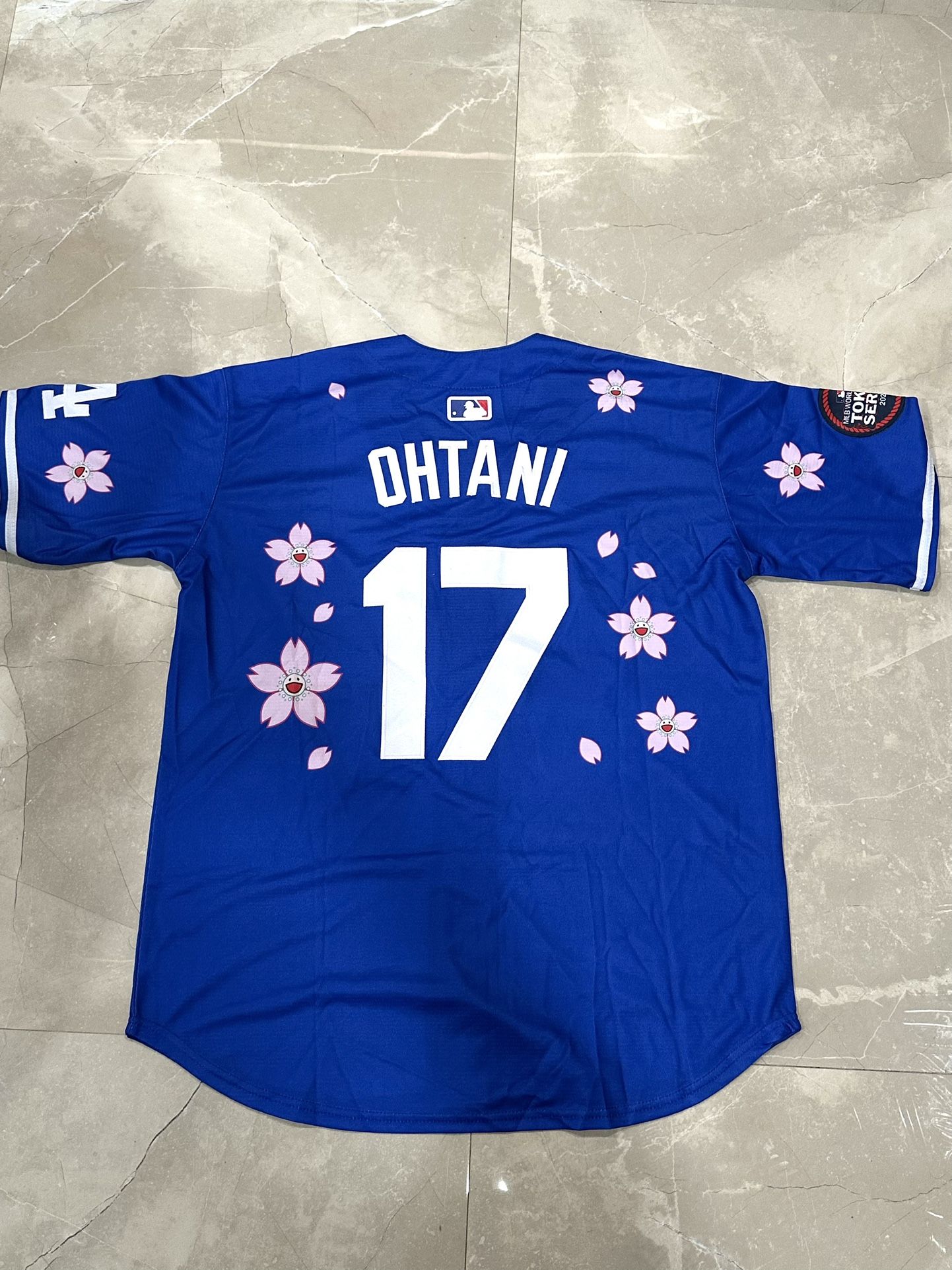 Shohei Ohtani Dodgers Jersey (Cherry Blossom Edition) Size L