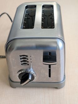 Cuisinart CPT-160 Metal Classic 2-Slice Toaster, Brushed Stainless