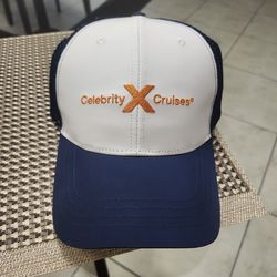 Brand new never worn celebrity cruises baseball cap $7.50
