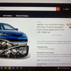 Acura Rsx Headlights 