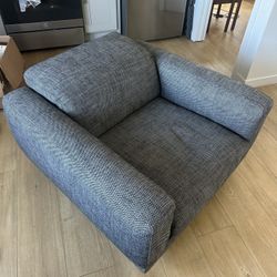 Grey Lounge Chair 