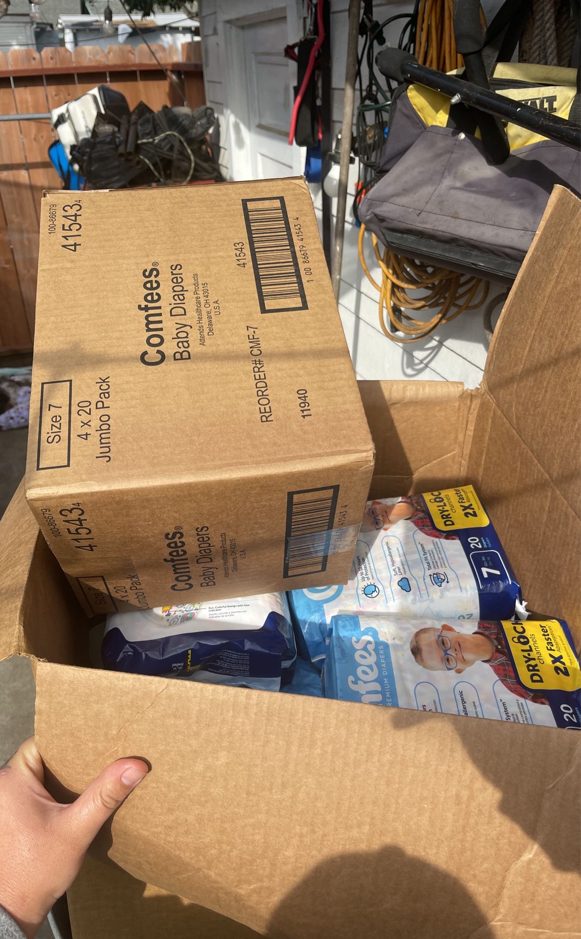 Size 7 diapers