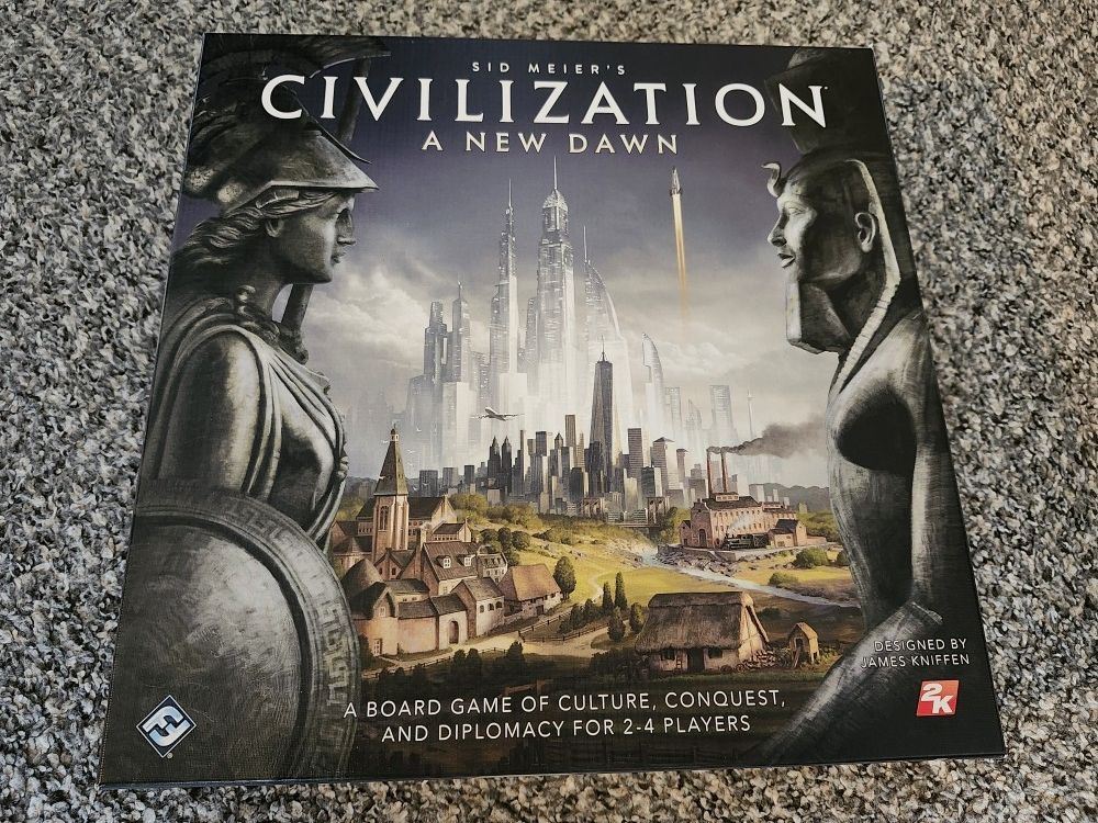 Civilization New Dawn Board Game Complete