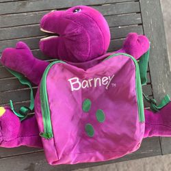 Barney Vintage 90's kids Backpack for Sale in West Sacramento, CA - OfferUp