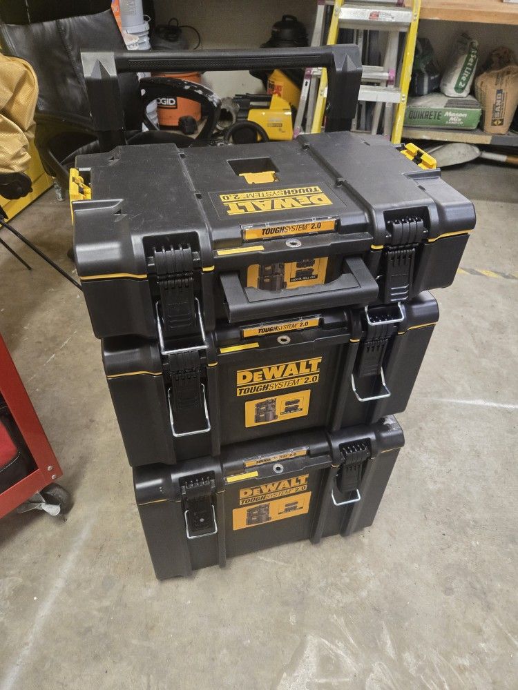 Dewalt Tough Tote 2.0 Three Stack