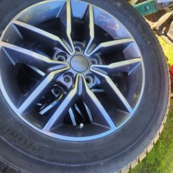 18 Inch Jeep Wheels With Lots Of Tread Left