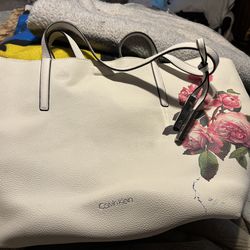 Calvin Klein Summer Floral Tote