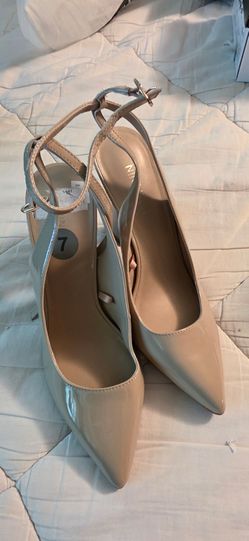 Nine West Tan High Heel Shoes 7M