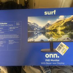 Onn 32 Inch Computer Monitor Brand New