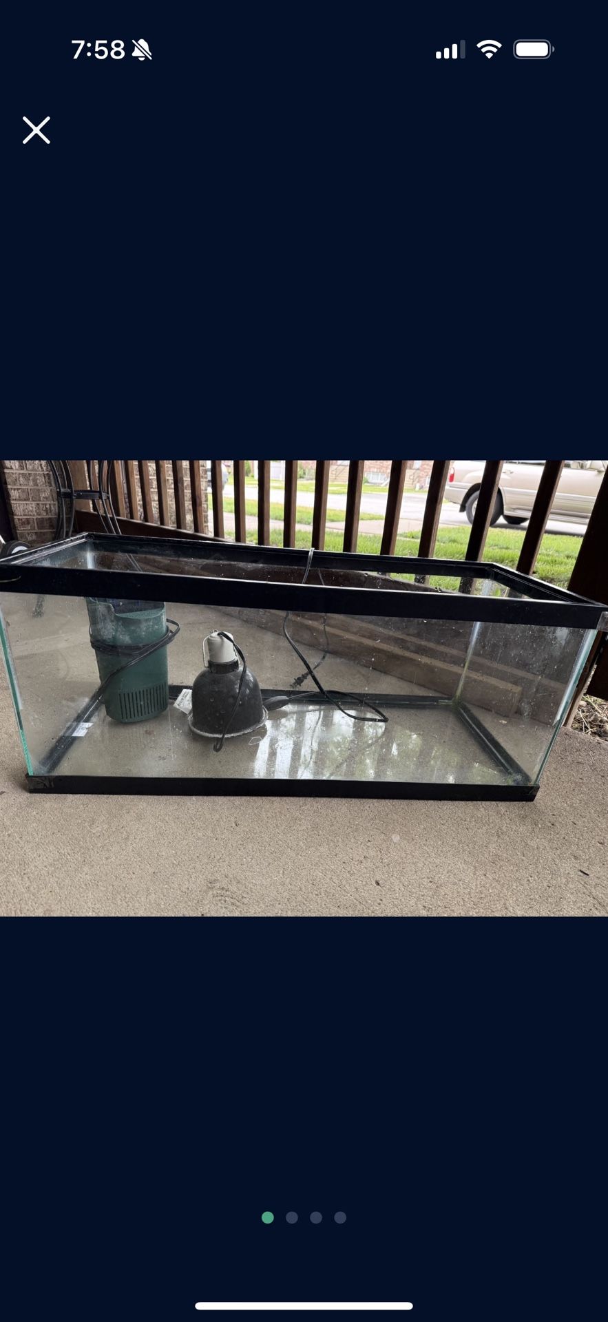 20 Galloon Long Tank
