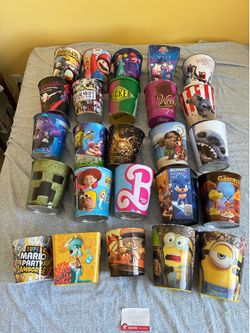 Popcorn Tins And Movie Merch