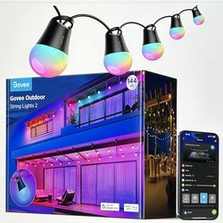 Govee smart outdoor string lights 2 144ft