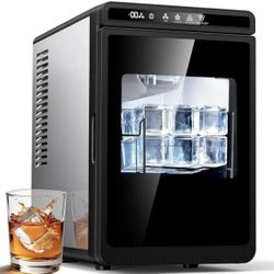 Brand New Countertop Ice Maker Home Bar BBQ Pool Party Cocktails Drinks Mixology - 50% Off Retail!