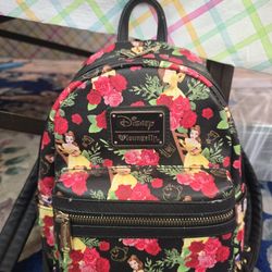 Belle Rose Disney Loungefly Backpack