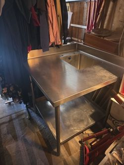 Commercial Sink And Countertop