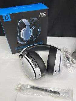 2.4GHz Wireless Gaming Headset for PS5, PS4 Fortnite & Call of Duty/FPS Gamers, PC, Nintendo Switch, Bluetooth 5.3 Gaming Headphones with Noise Cancel