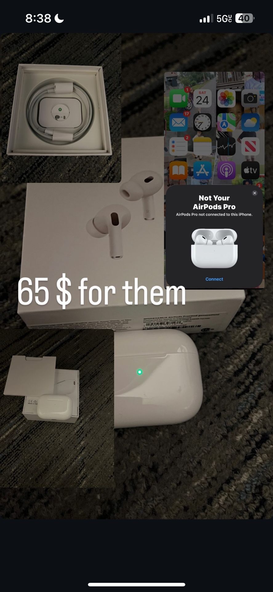 AirPod Gen 2 Pros (brand New )