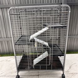 4-Level Small Animal Cage 