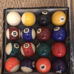 Pool Balls New