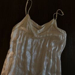 Lace Silk Top Sz M $10