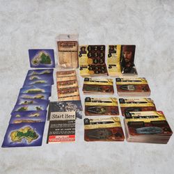 Pirates of the Caribbean Pocketmodel game CSG - 35 ships 12 islands UNPUNCHED