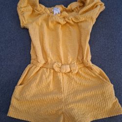 Toddler Yellow Romper