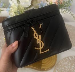 Ysl cosmetics  Bag with Gold Accents