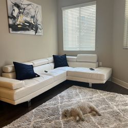 $250 for BUNDLE Apartment Furniture  – Sectional, Barstools, Console, Queen Headboard & Nightstands