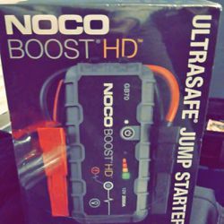Noco Boost HD GB70 Jump Starter ($160 Firm Price) NEW SEALED