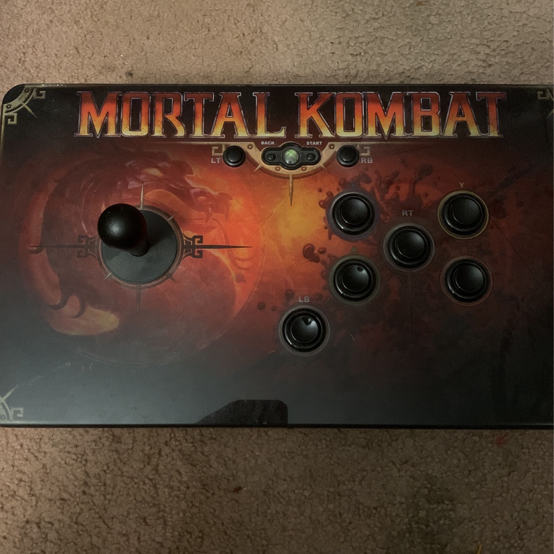 Mortal Kombat Arcade Stick Xbox 360