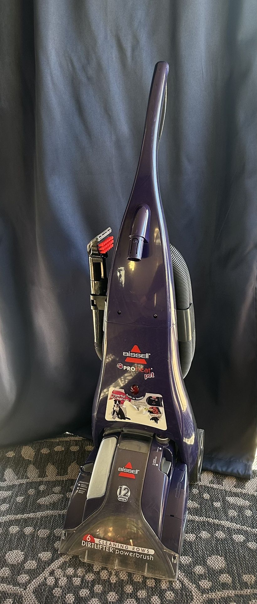 Awesome Purple Large Bissel Heat Pet Carpet Cleaner $30!!!