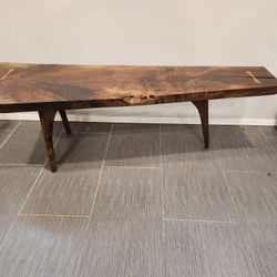 Solid Walnut Coffee Table 