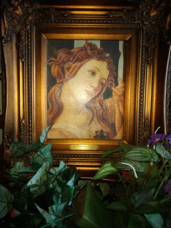 Oil Painting (botticelli) , Detailed LA Primavera 