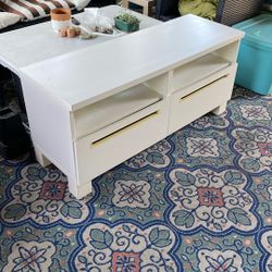 Bench Or Entertainment Center W/ drawers 