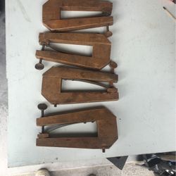 Vintage Guitar Tuning Clamps 