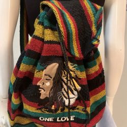 Bob Marley  Knapsack Backpack