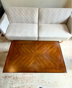 Lift-Top Coffee Table w/ Hidden Storage, Drawer & Shelf – Espresso Wood