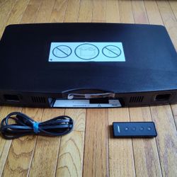 Bose Solo TV Sound System Speaker with Bose Remote, Model:  410376, Like NEW